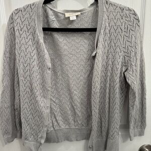 LOFT Crop Cardigan
